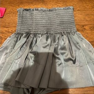 Natural Life mini skirt Silver
